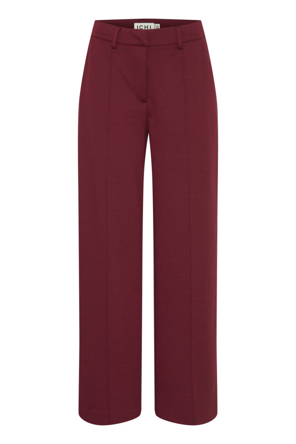 ICHI IHKATE SUS OFFICE WIDE Pants-Port