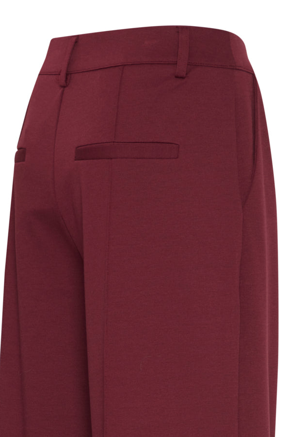 ICHI IHKATE SUS OFFICE WIDE Pants-Port