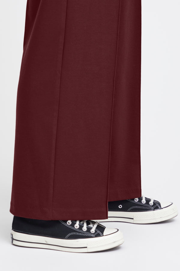 ICHI IHKATE SUS OFFICE WIDE Pants-Port