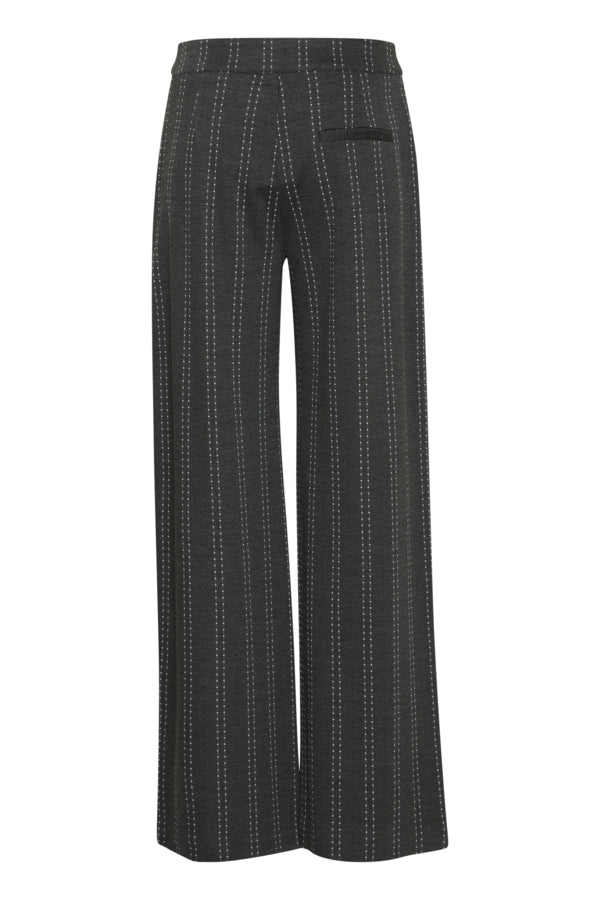 ICHI IHRUTI WIDE Pants-Grey