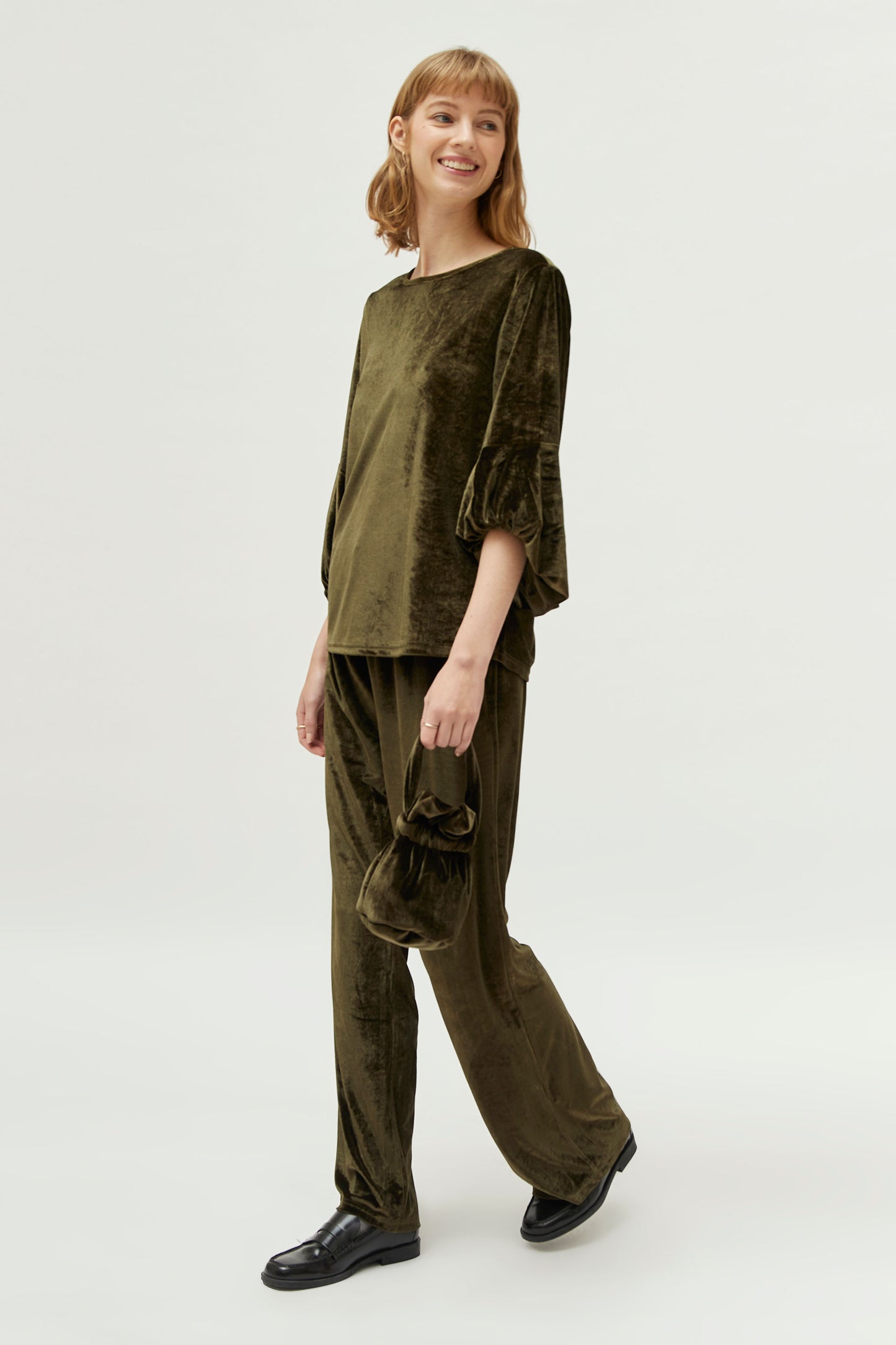CF 44C/11311 Velvet Top-Green