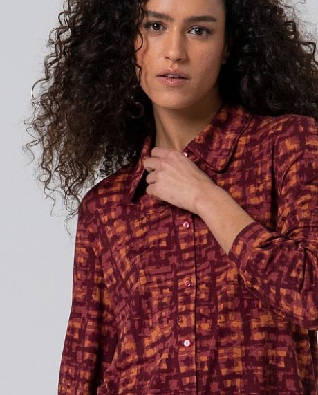 Surkana Shirt Maroon