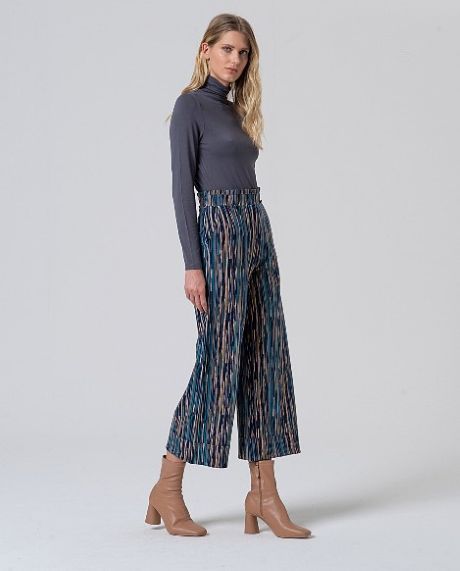 Surkana Straight Pants - Steel Blue