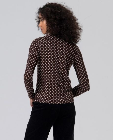 Surkana Neck Tie T/Shirt Black