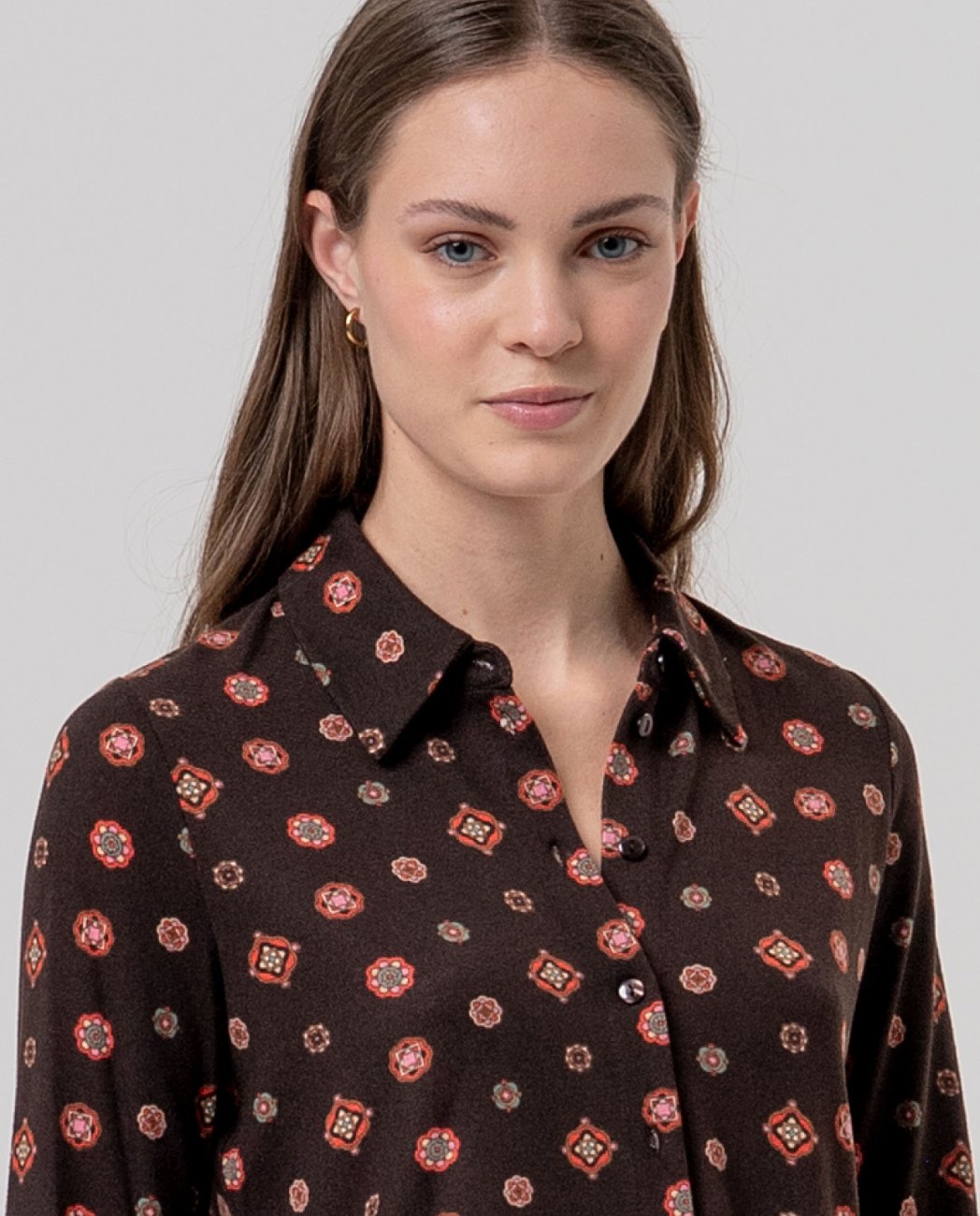 Surkana Soft Shirt - Chocolate Mix.