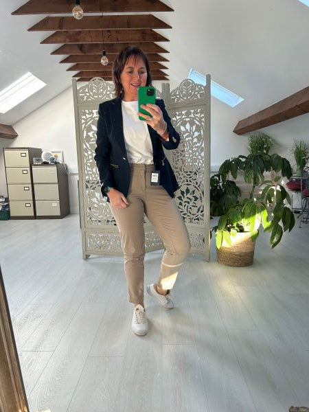 Barlioche Tudela125 Navy Tailored Blazer