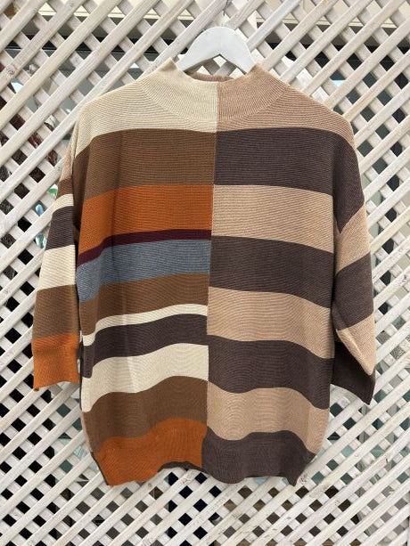 Feria Turtle Neck Tunic Style Jumper