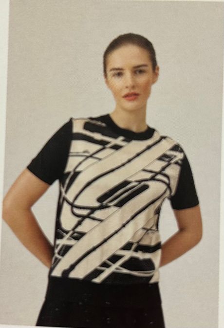 Feria Knit with satin front & plain back
