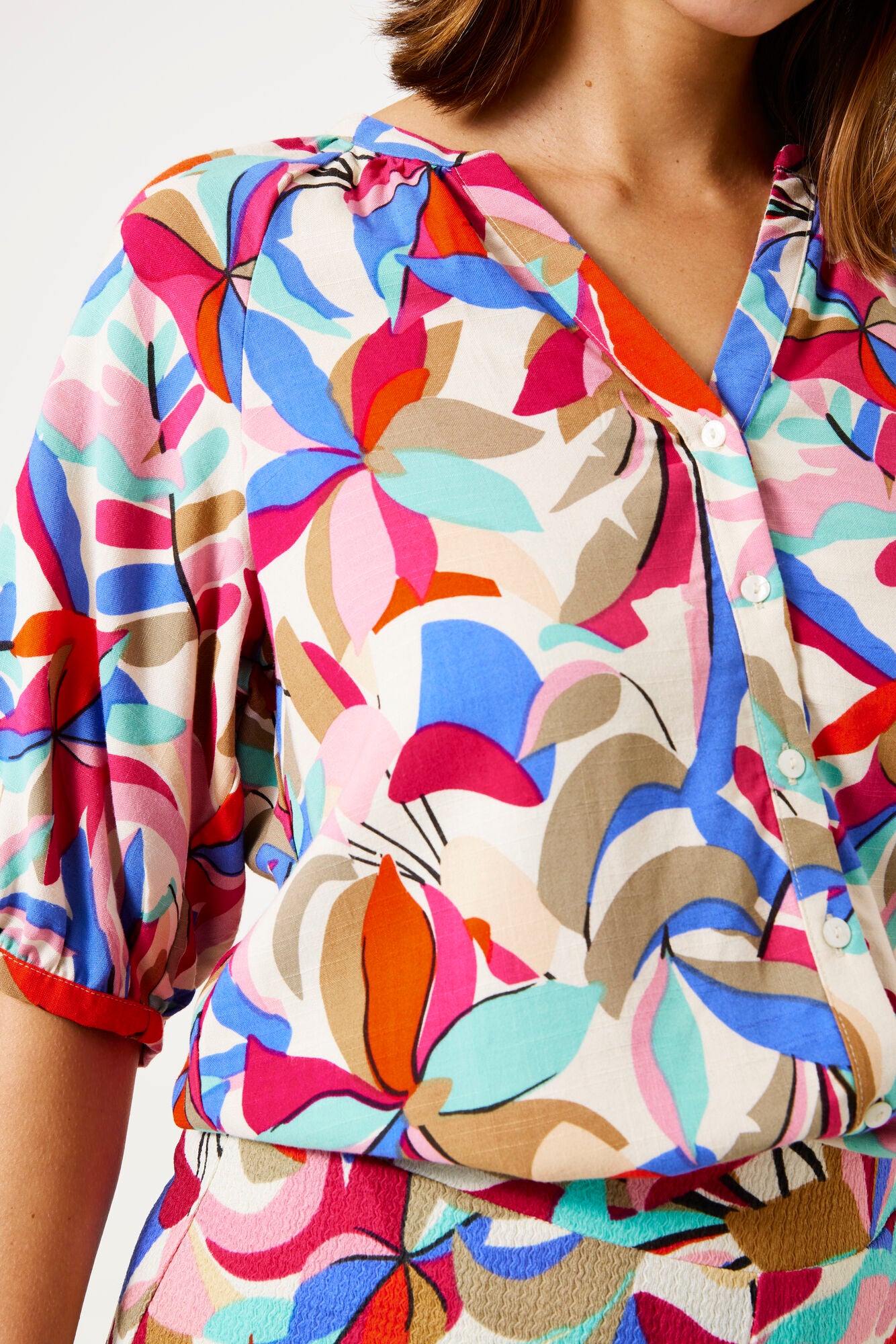 Garcia Ladies Coloured Shirt