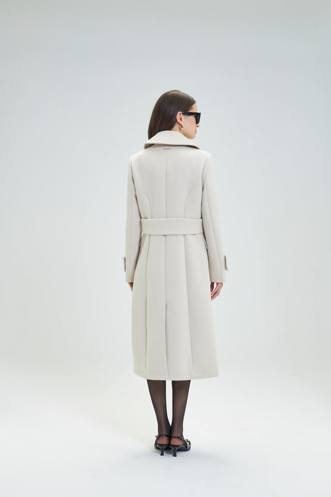 Goa Goa Tailored Cream Coat