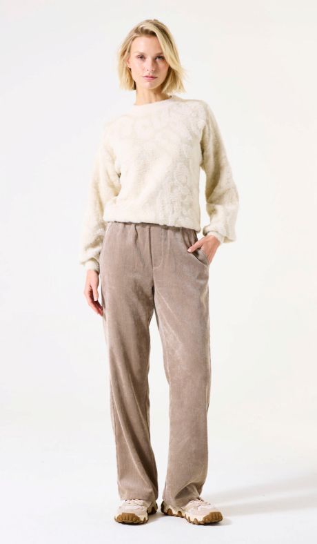 Garcia Ladies Jumper Whitecap