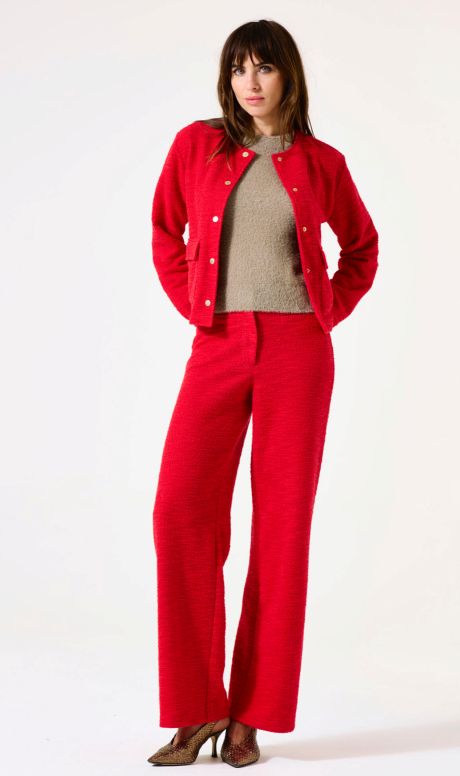 Garcia Ladies Trousers True Red