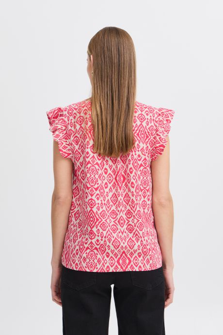 ICHI IHLINNO TO Top with Cap Sleeve