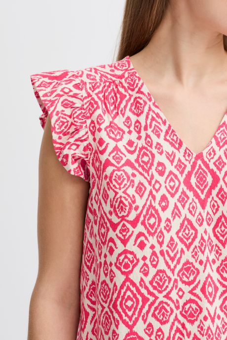 ICHI IHLINNO TO Top with Cap Sleeve