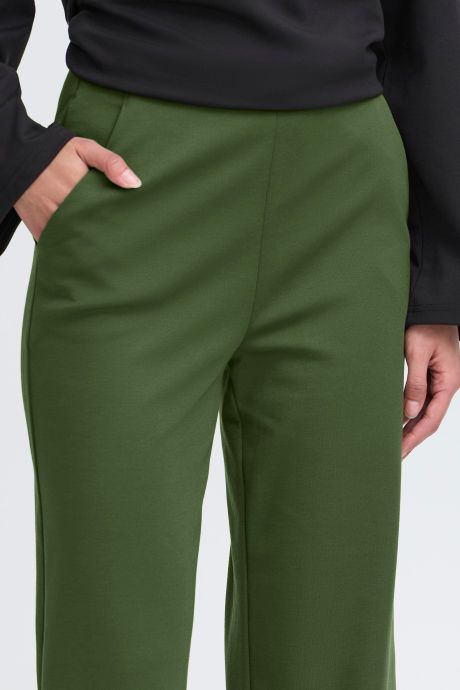 ICHI IHKATE WIDE LEG TROUSERS