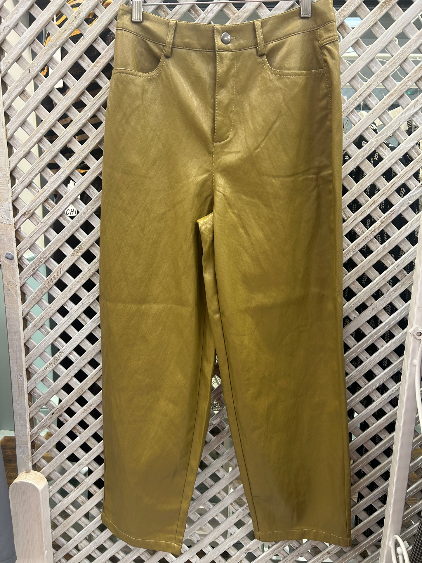 Peppercorn PCSage Namira Trousers - Plantation Green.