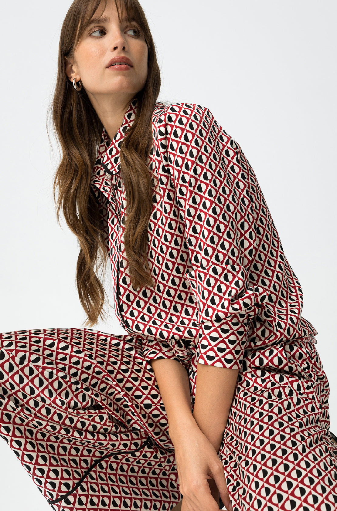 Tiffosi Chica Trousers Chili Pepper