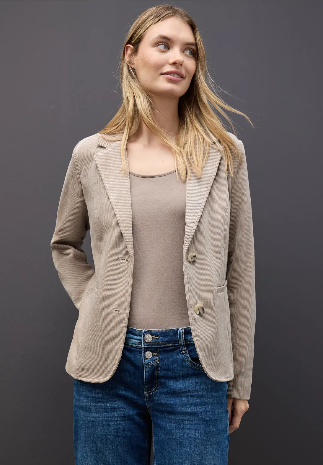 Street One LTD Qr Corduroy Blazer