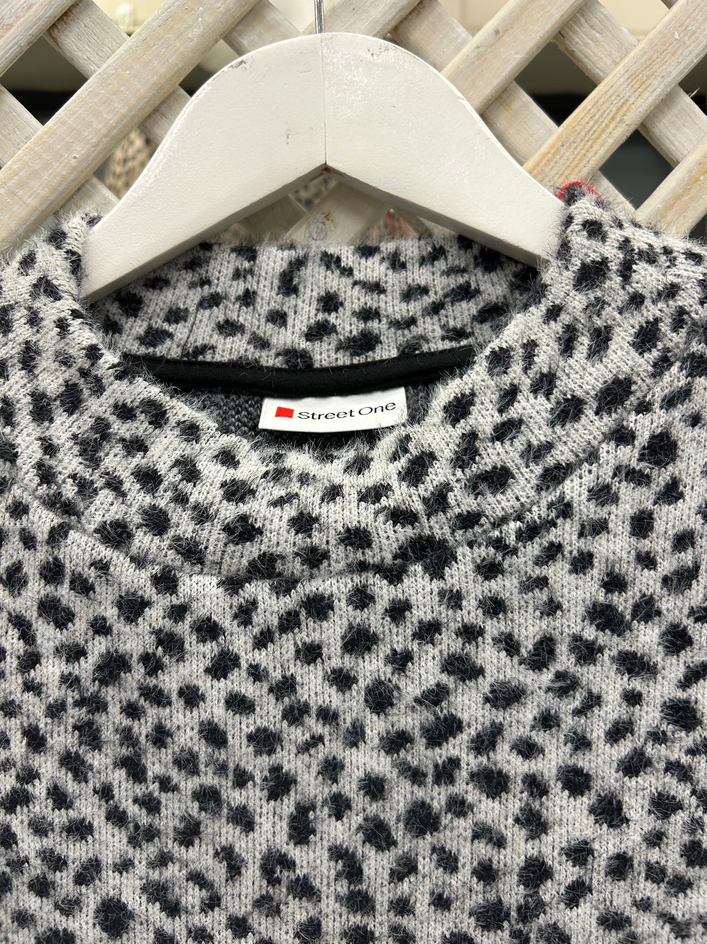 Street One Fluffy Rib design Turtle Neck Shirt