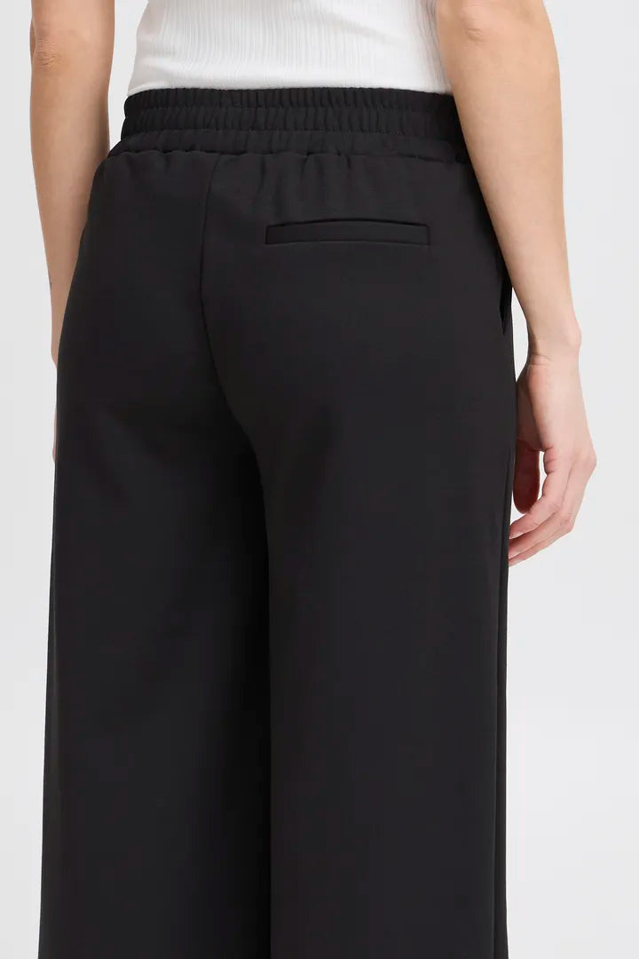 IHKATE SUS Wide Leg Jogger Black