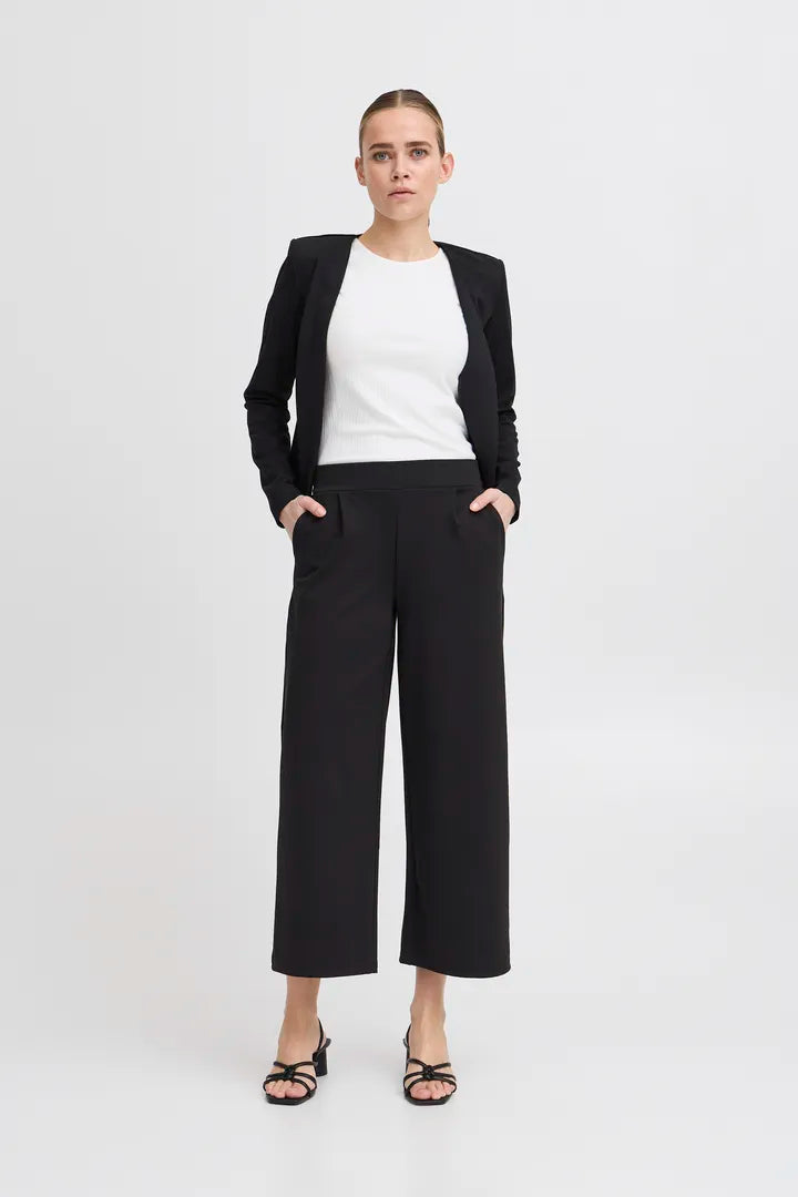 IHKATE SUS Wide Leg Jogger Black