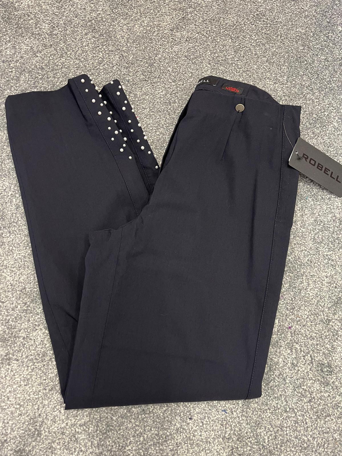 Robell Marie 09 Pearl leg - Navy Pearl