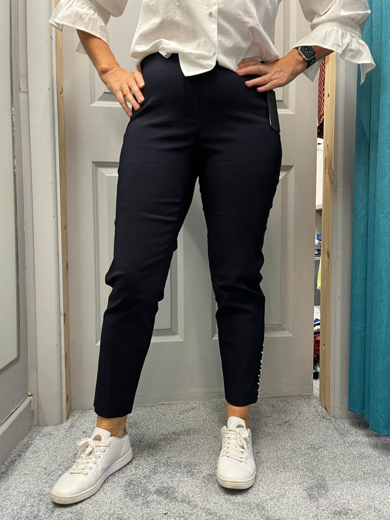 Robell Marie 09 Pearl leg - Navy Pearl