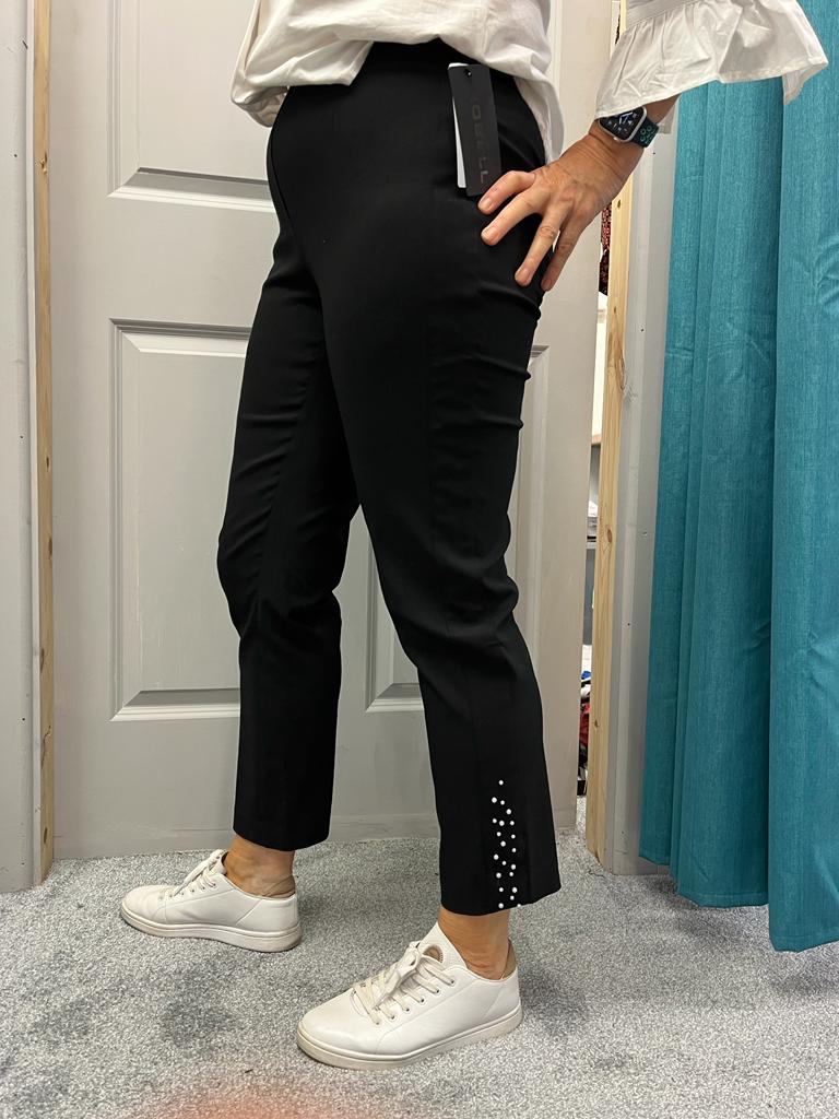 Robell Marie 09 Pearl leg - Black pearl