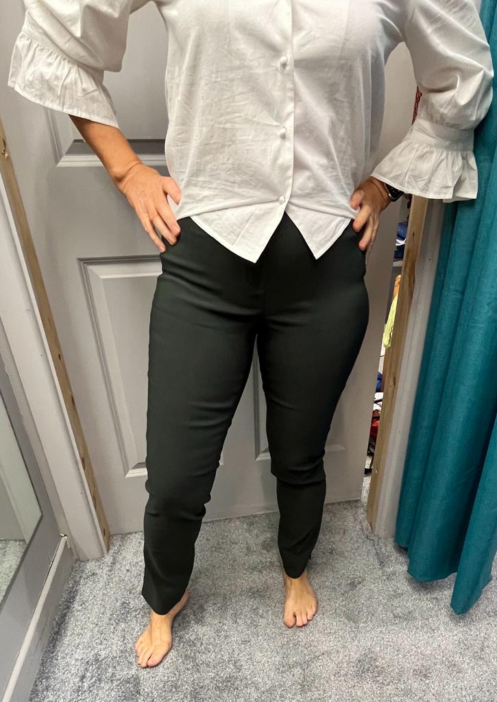 Robell Marie long no pocket - Khaki Green