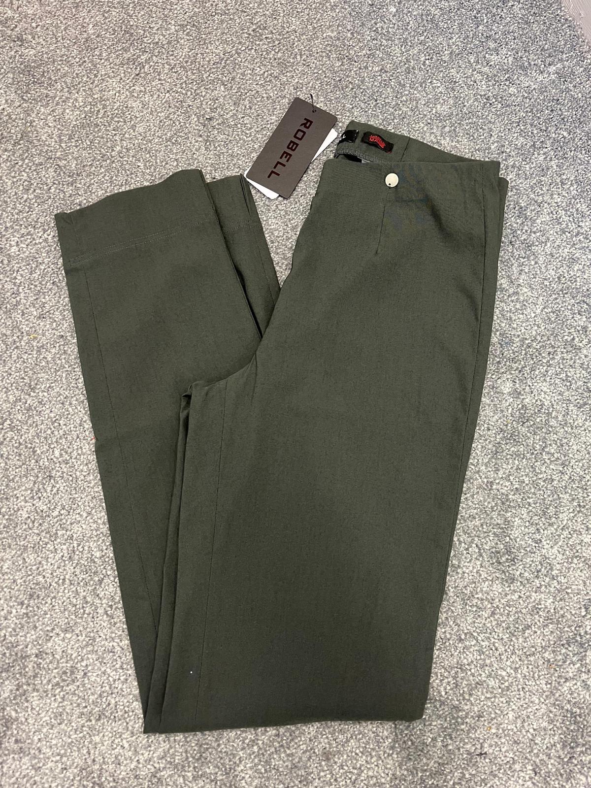 Robell Marie long no pocket - Khaki Green