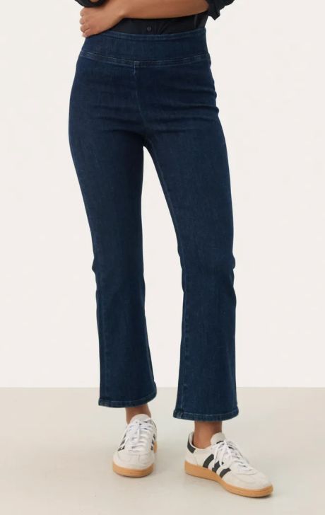 Part Two NikelaPW Trousers - Dark Denim Colour