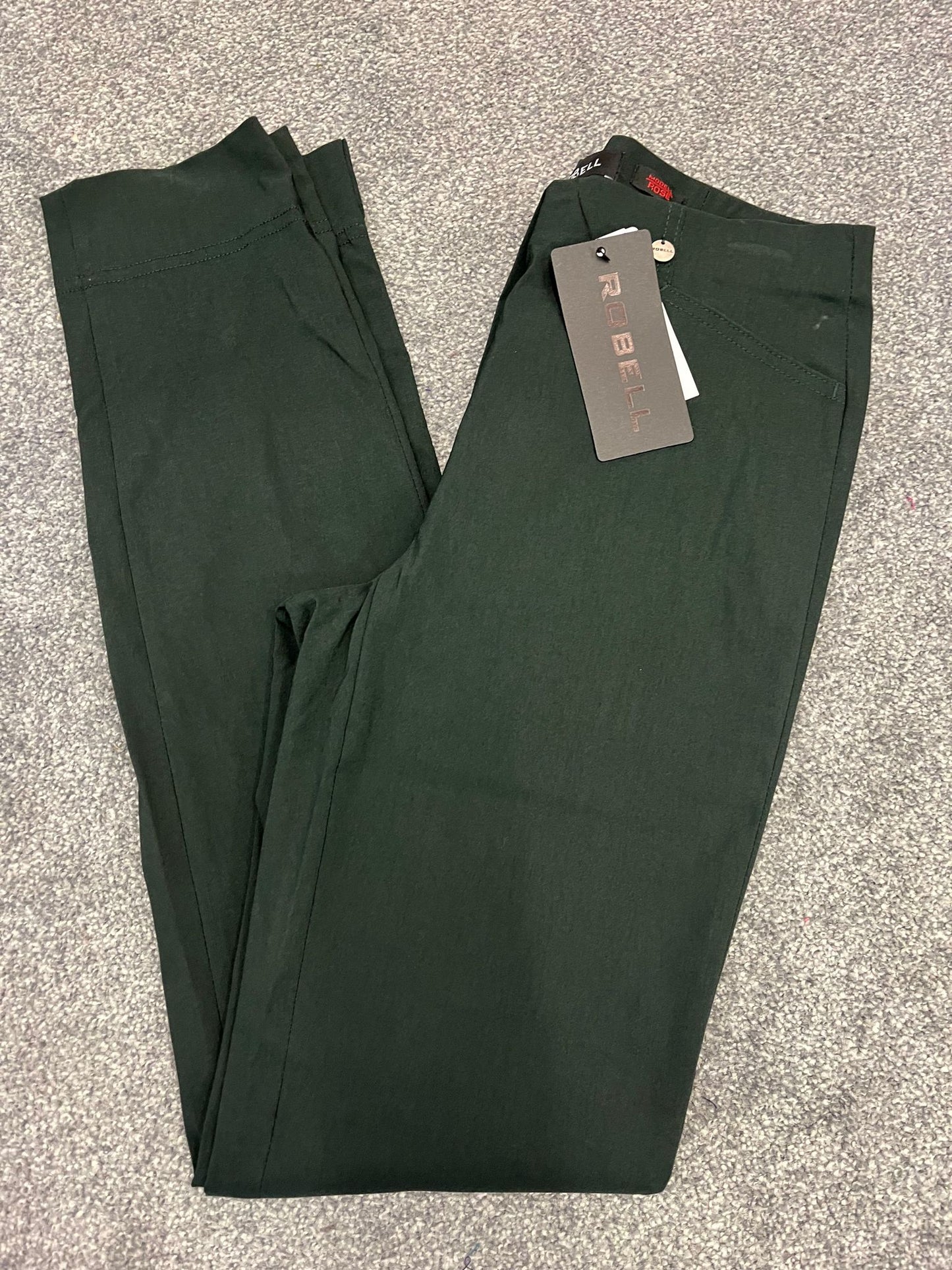 Robell Rose faux front pockets - Bottle Grn