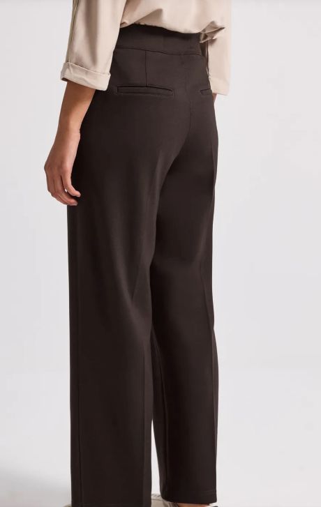 Street One Front Pocket Straight Leg High Waist Trousers 30" Leg