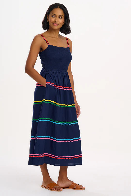 Sugarhill Penrose Shirred Sun dress