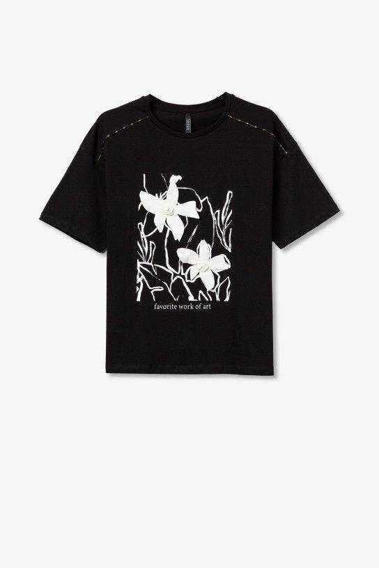 Tiffosi Reset T/Shirt with graphic.