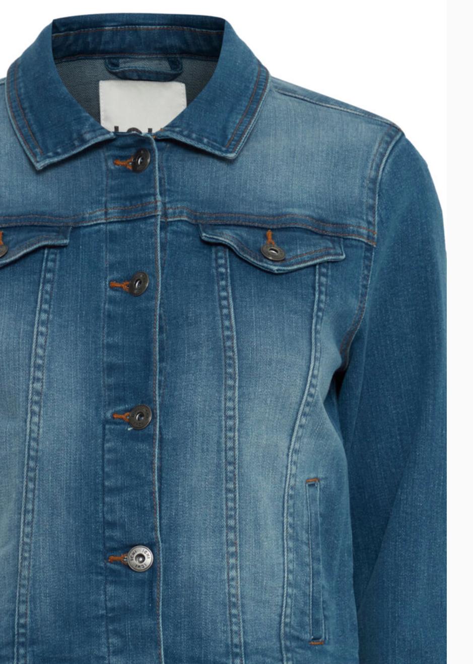 ICHI IHSTAMPE Denim Jacket