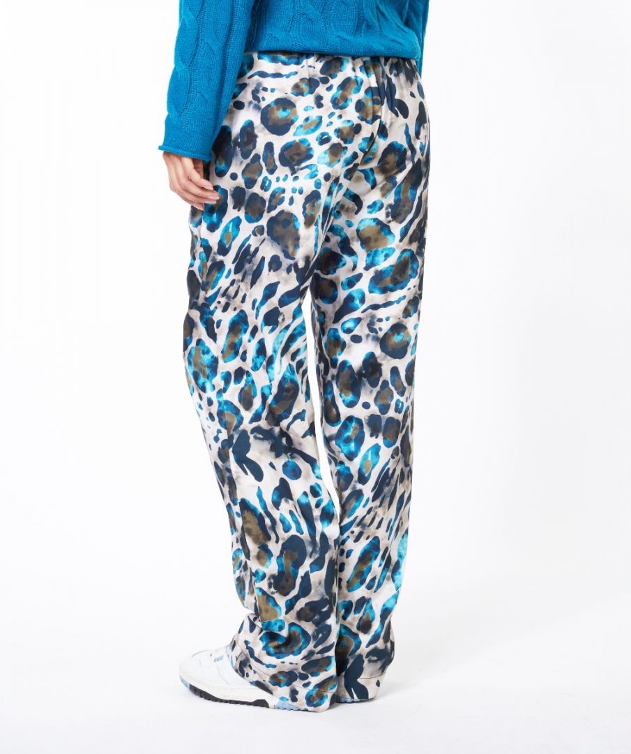 EsQualo Trousers sateen animal roots