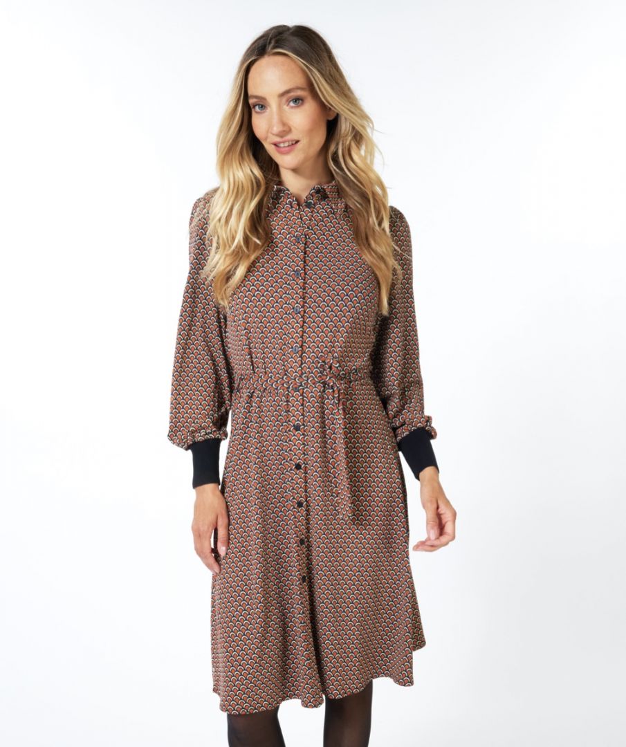 EsQualo Dress scalloped