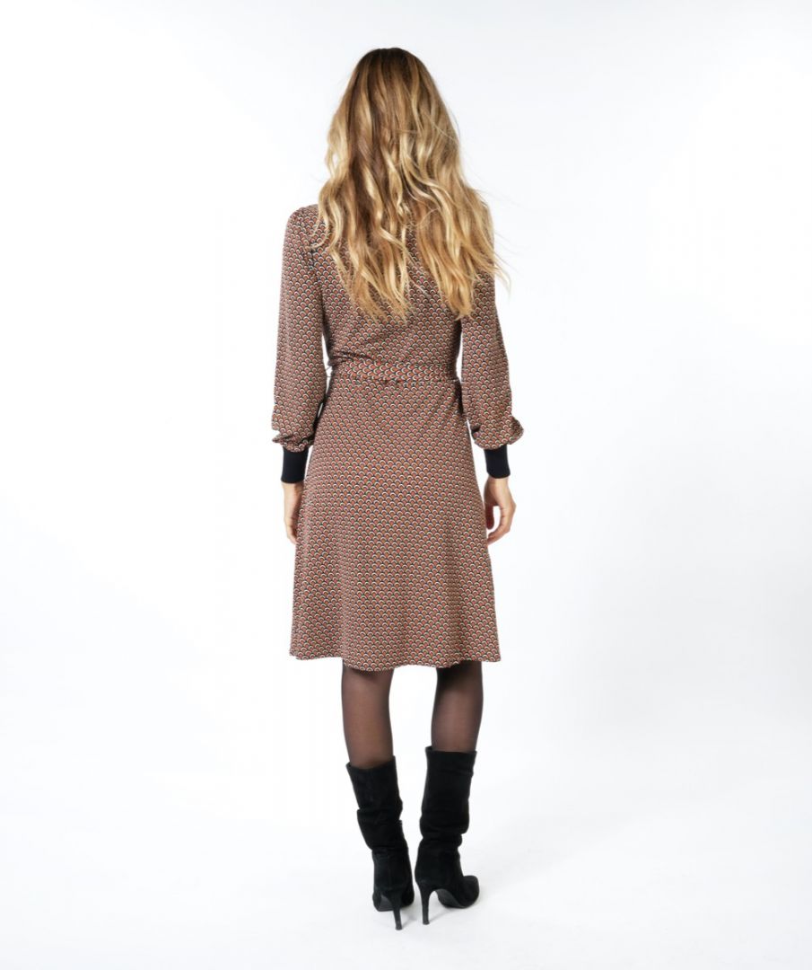 EsQualo Dress scalloped
