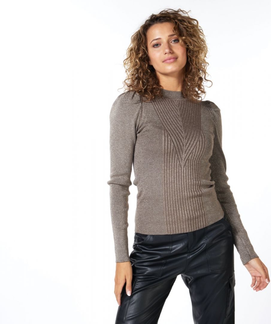 EsQualo Sweater turtle neck lurex