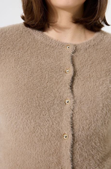 Garcia Ladies Cardigan Taupe