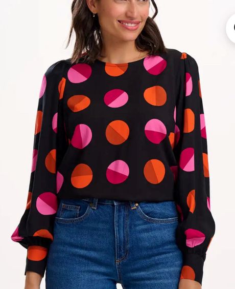 Sugarhill Ronnie Puff Sleeve Top