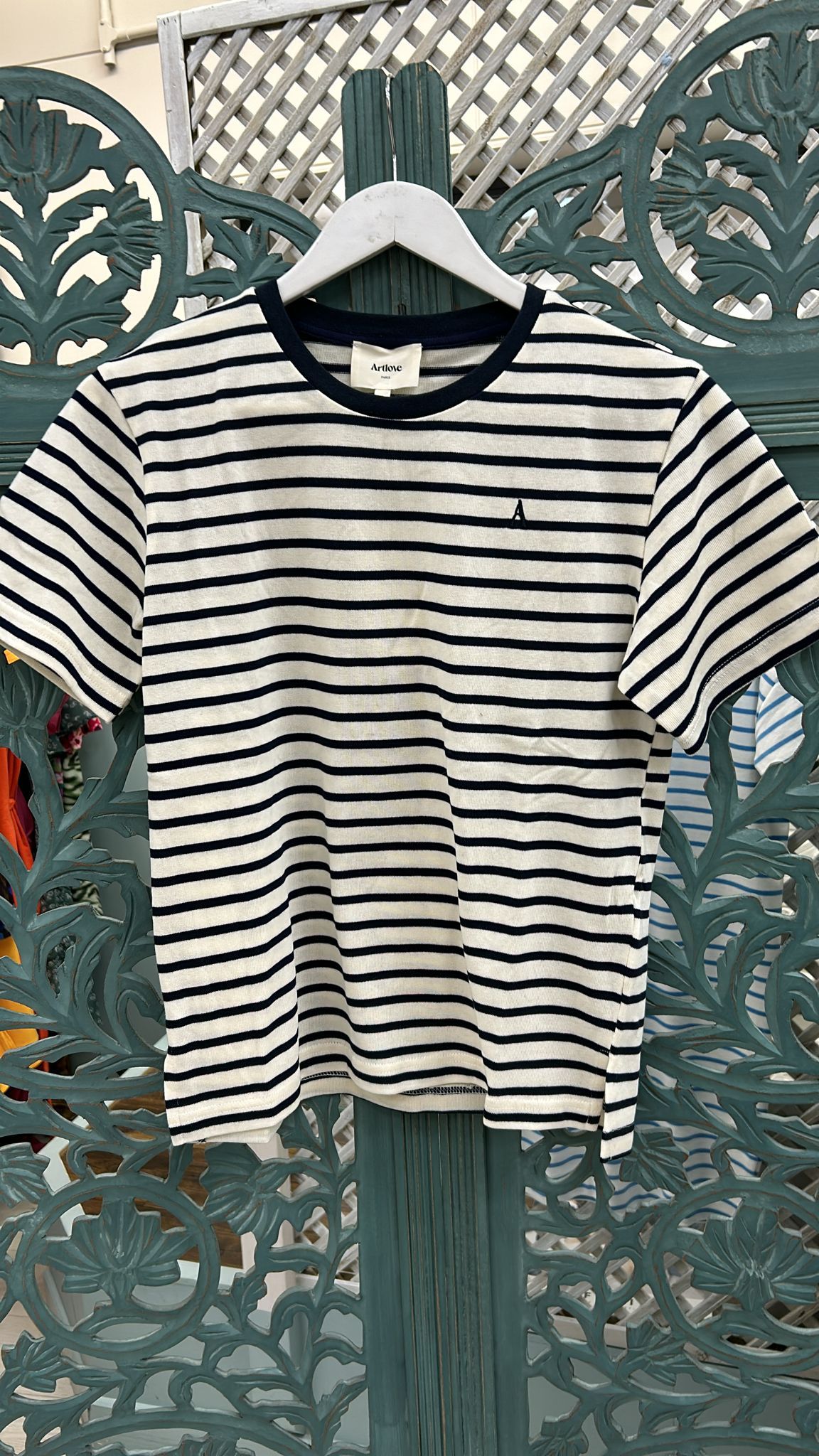 Artlove T-SHIRT VERONIQUE-Navy Stripes