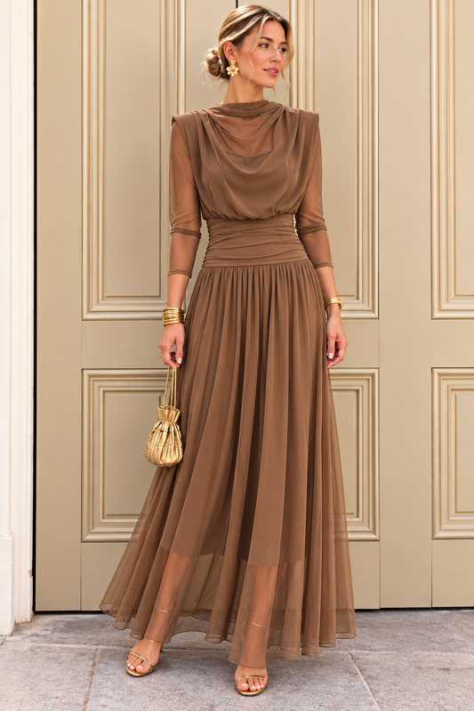 Sophie Tulle Skirt & Top - Caramel