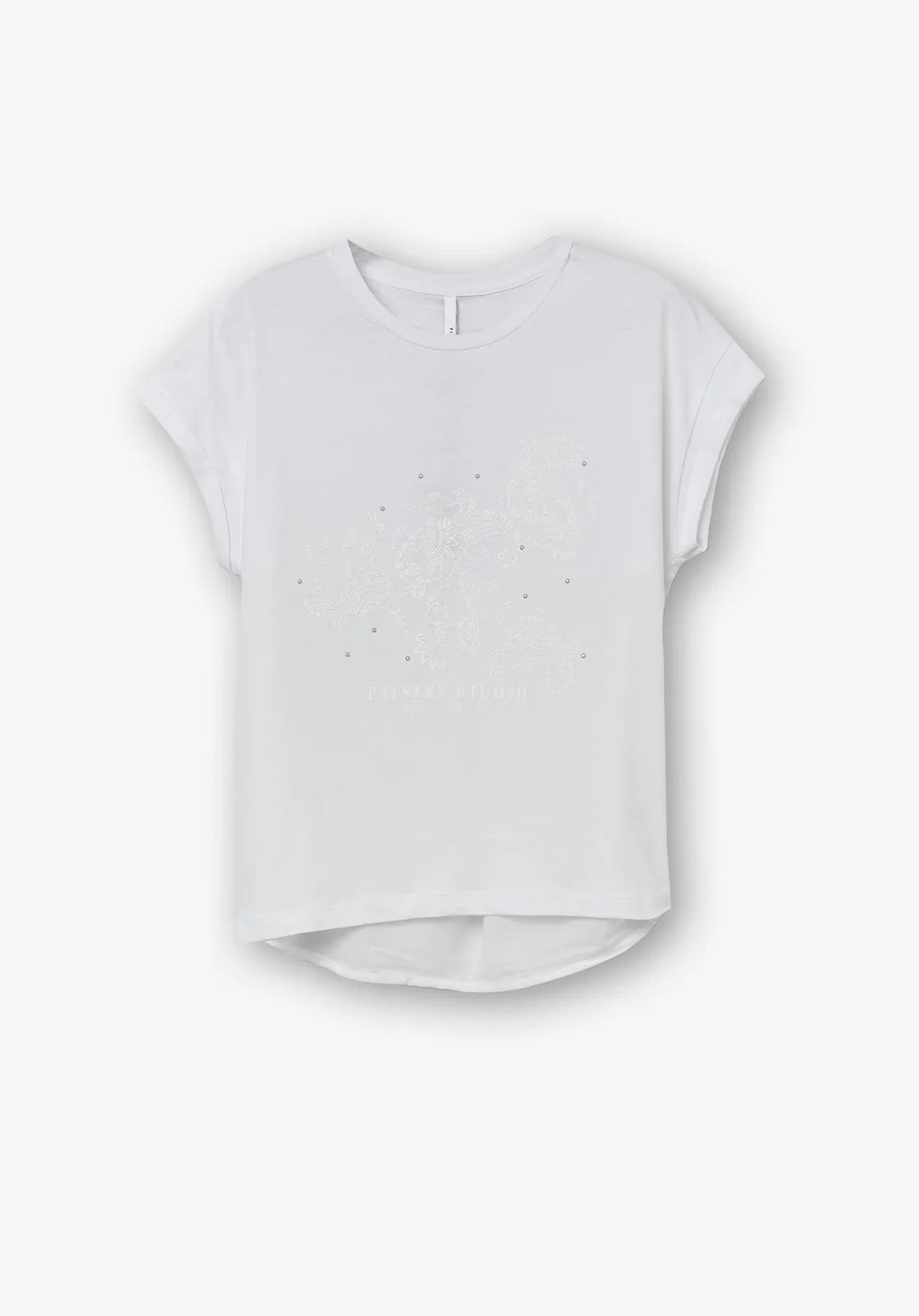 Tiffosi T-Shirt Ghost 2-White