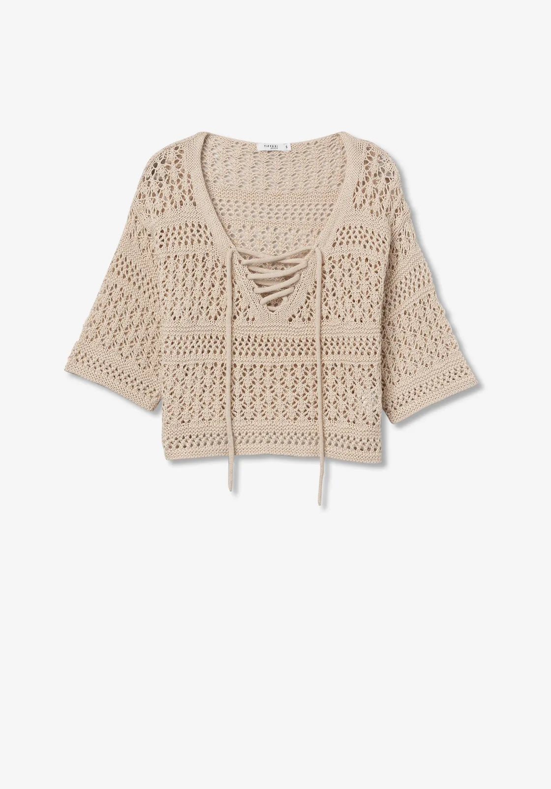 Tiffosi Sweater S/S Malu-Star White