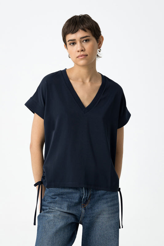 Tiffosi Maxine Top in Navy