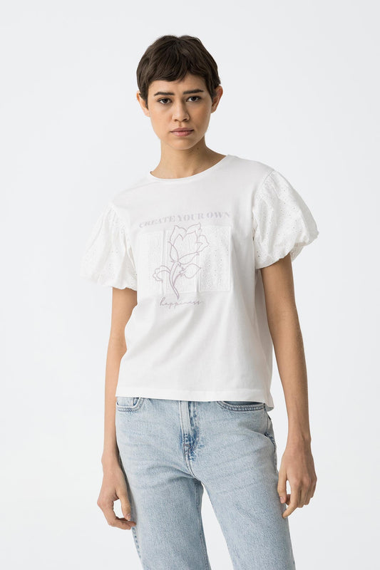 Tiffosi Spirit White T/Shirt