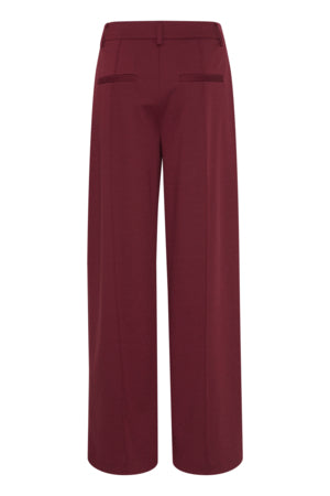 ICHI IHKATE SUS OFFICE WIDE Pants-Port