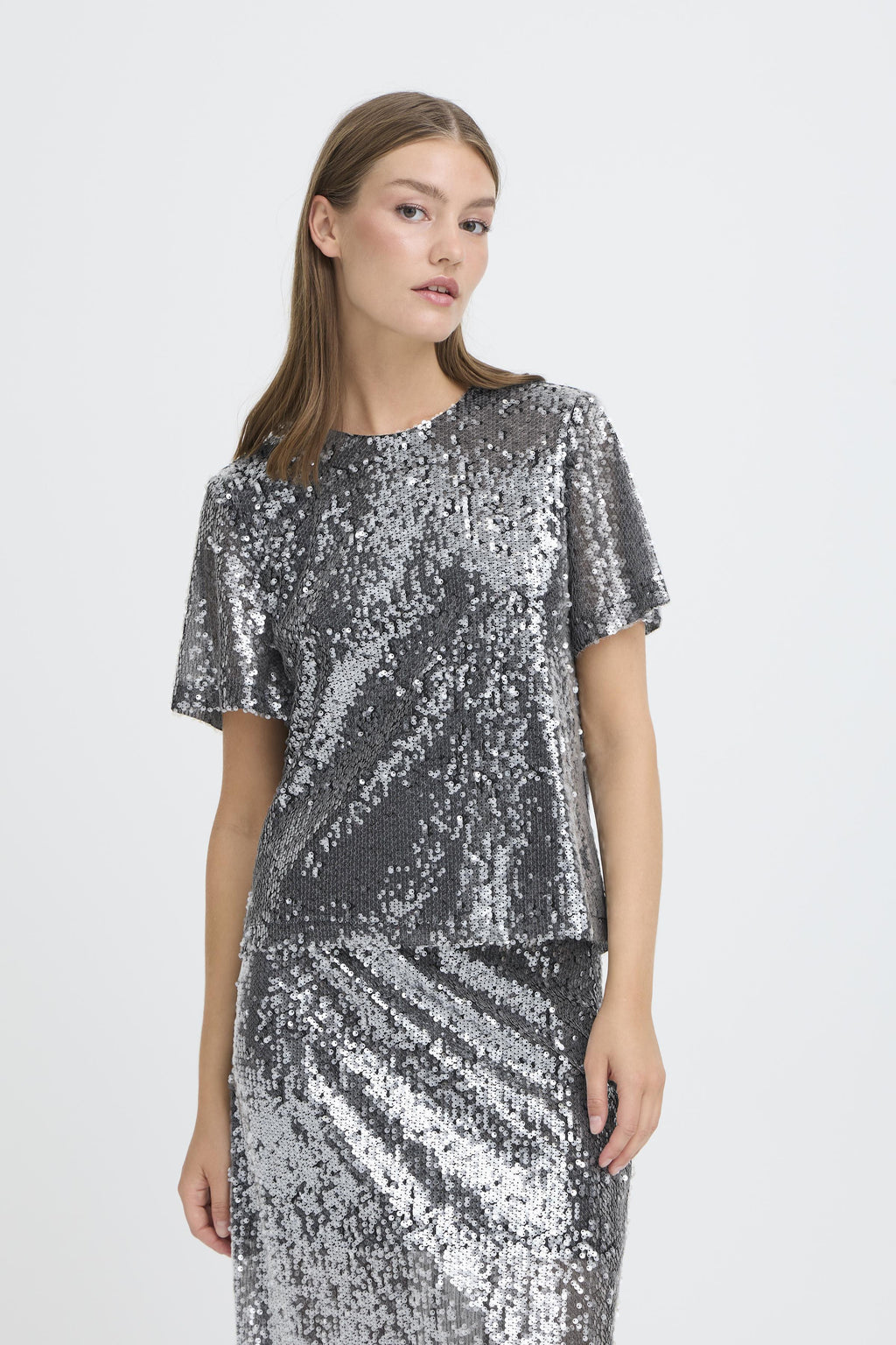 ICHI IHPRINCA SS Short Sleeve Top